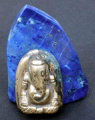 Petit Ganesh en quartz dor