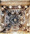Belle coupole de plafond, temple de Parshvanath