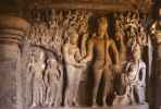 Mariage de Shiva et de Parvati, grotte 29