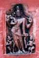 Chanda, un gardien de porte d'un temple de Shiva